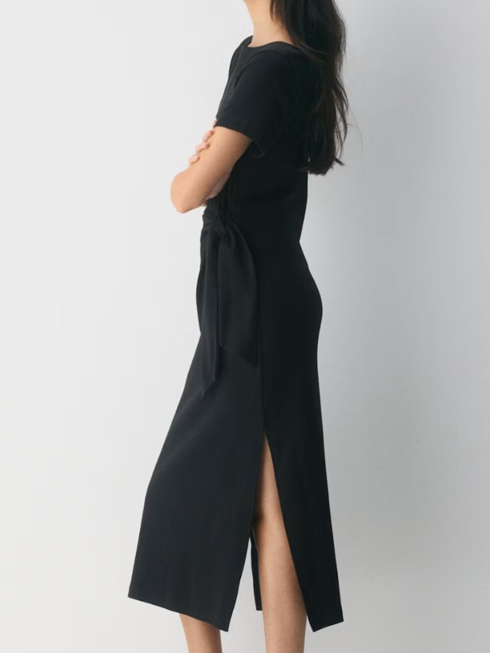 Aritzia Wilfred InterLock Cotton Writer Dress - Picture 4 of 4